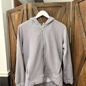Kids Gray Fleece Jacket